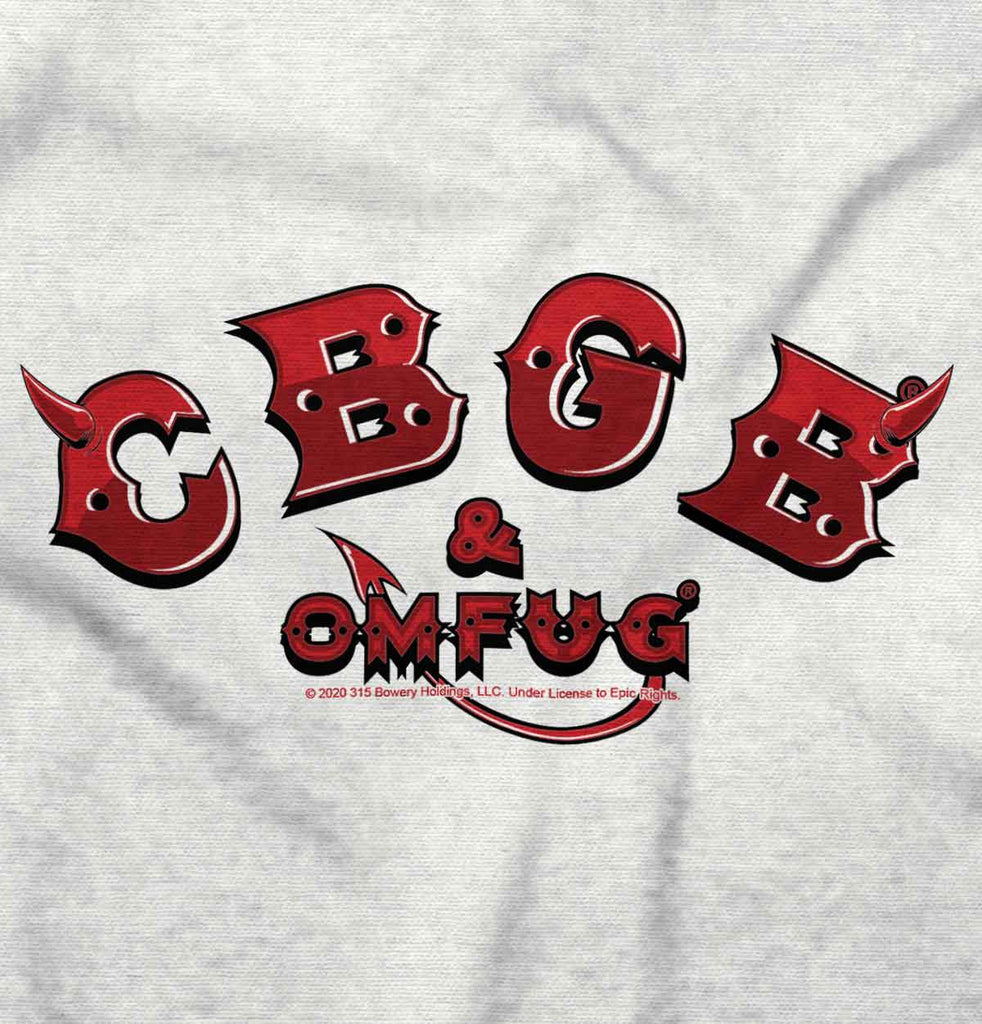 Devil of CBGB Romper Bodysuit-Direct To Garment Print-Brisco Baby