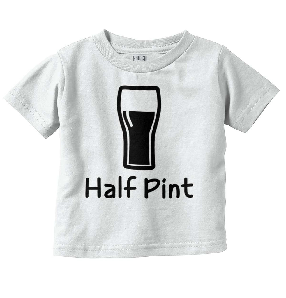 Half Pint Infant Toddler T Shirt-Direct To Garment Print-Brisco Baby