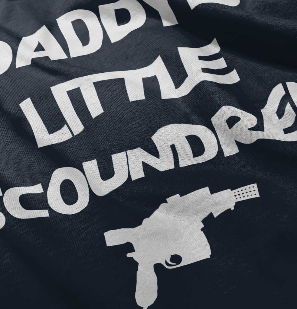 Daddy's Little Scoundrel Infant Toddler T Shirt-Direct To Garment Print-Brisco Baby
