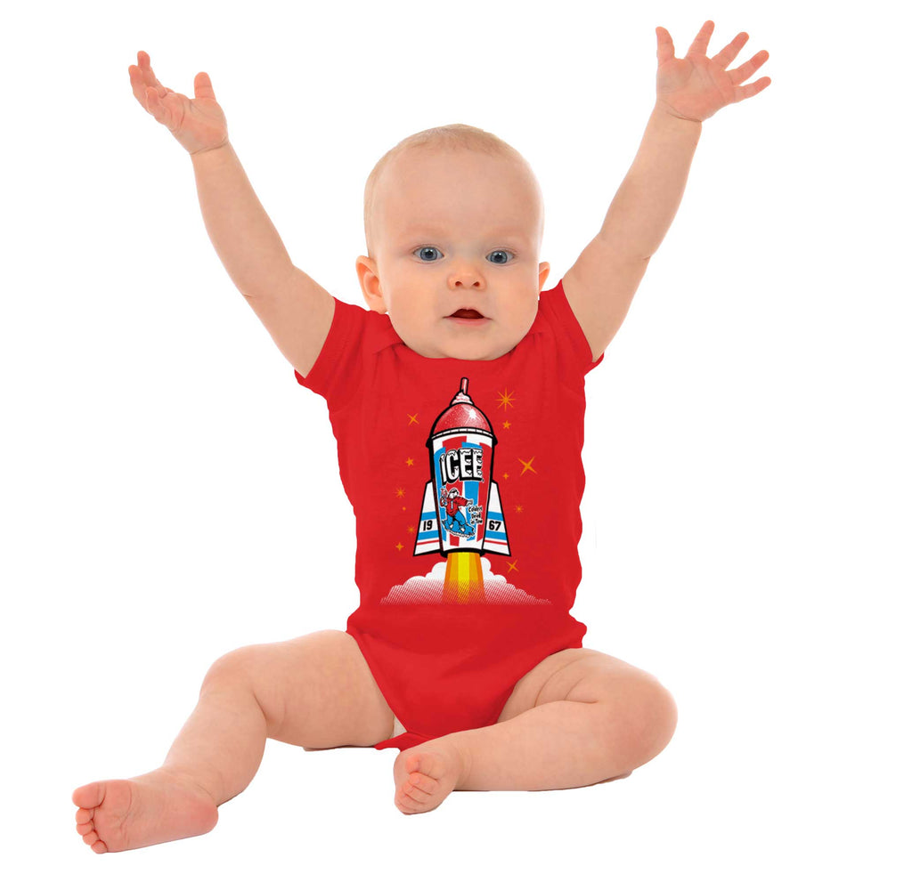 Rocket Icee Romper Bodysuit-Direct To Garment Print-Brisco Baby