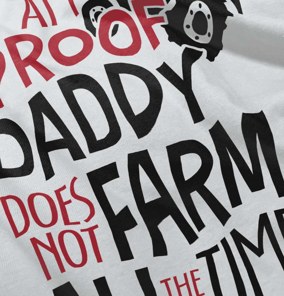 Farm All The Time Romper Bodysuit-Direct To Garment Print-Brisco Baby