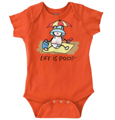 Beach Umbrella Romper-Direct To Garment Print-Brisco Baby