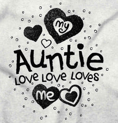 Auntie Loves Me Infant Baby Bib-Direct To Garment Print-Brisco Baby