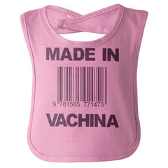 Made In Vachina Infant Baby Bib-Direct To Garment Print-Brisco Baby