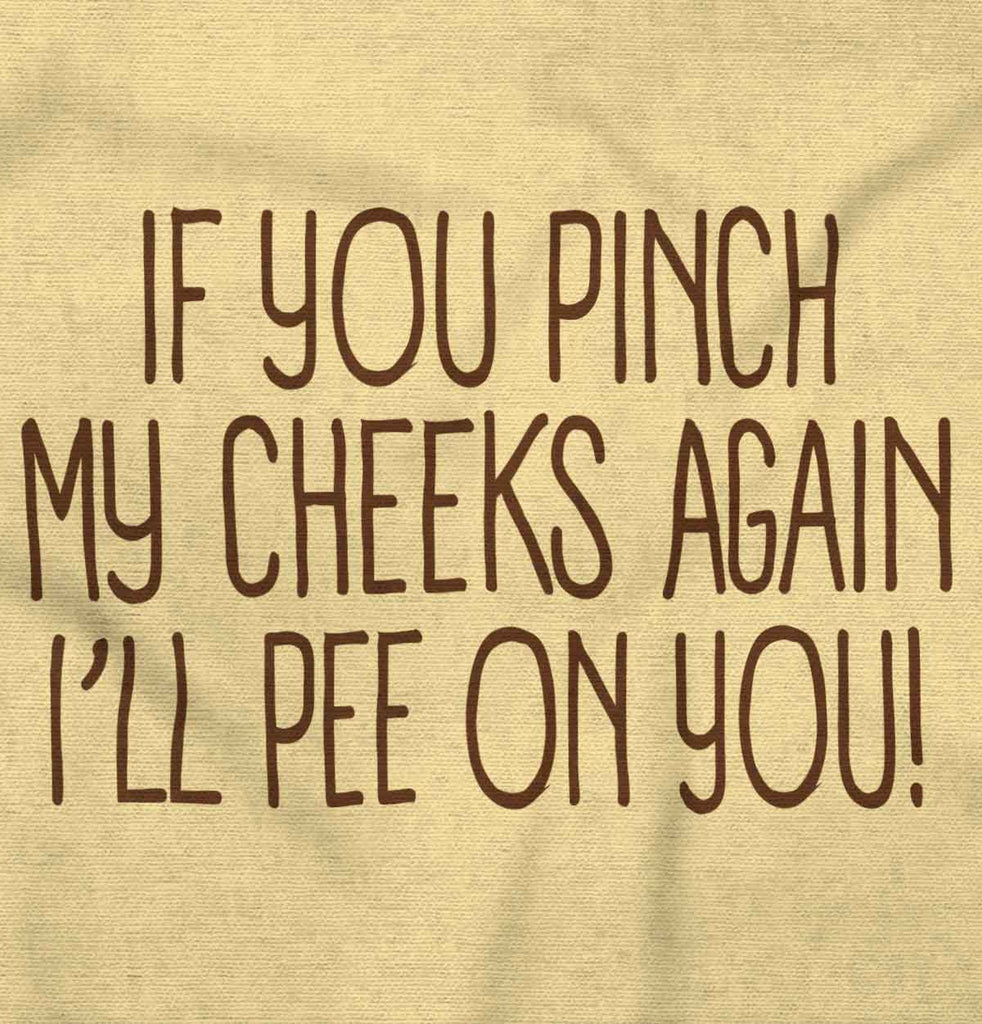 I'll Pee on You Romper Bodysuit-Direct To Garment Print-Brisco Baby