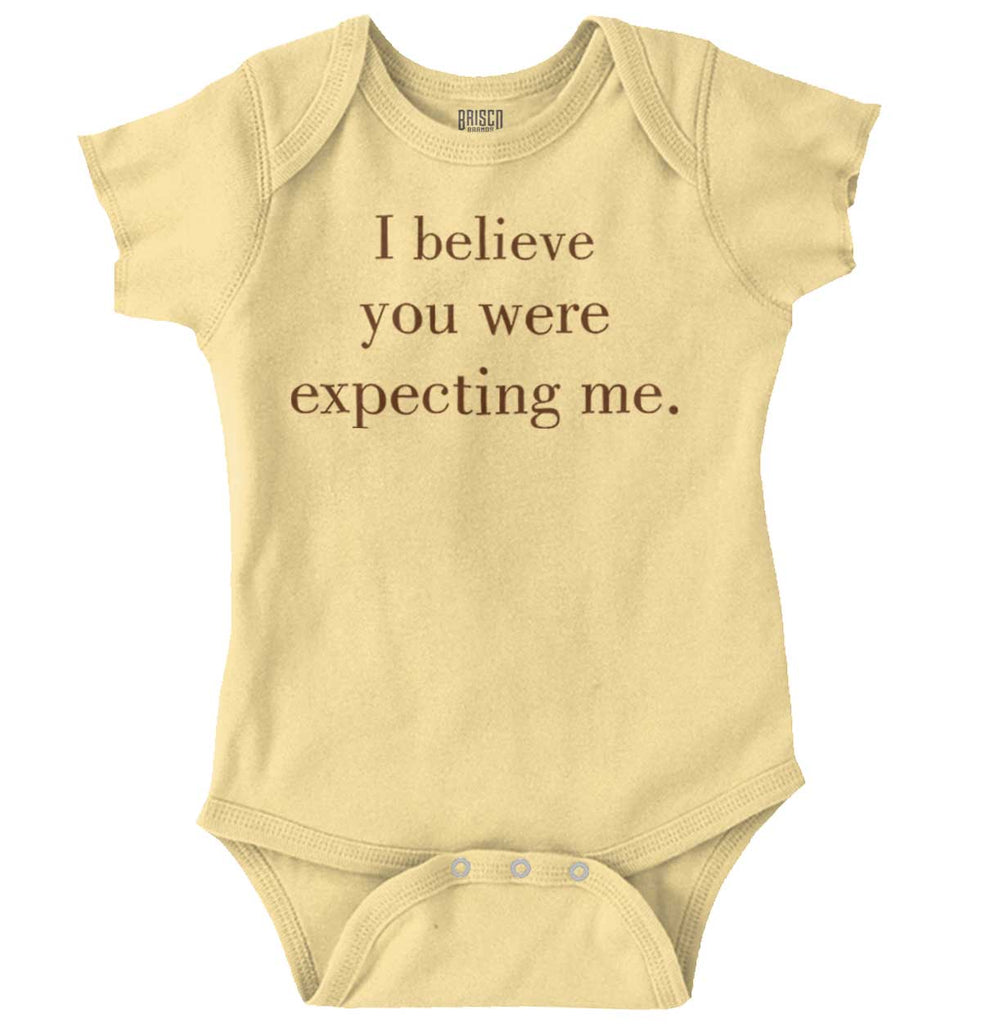 Expecting Me Romper Bodysuit-Direct To Garment Print-Brisco Baby