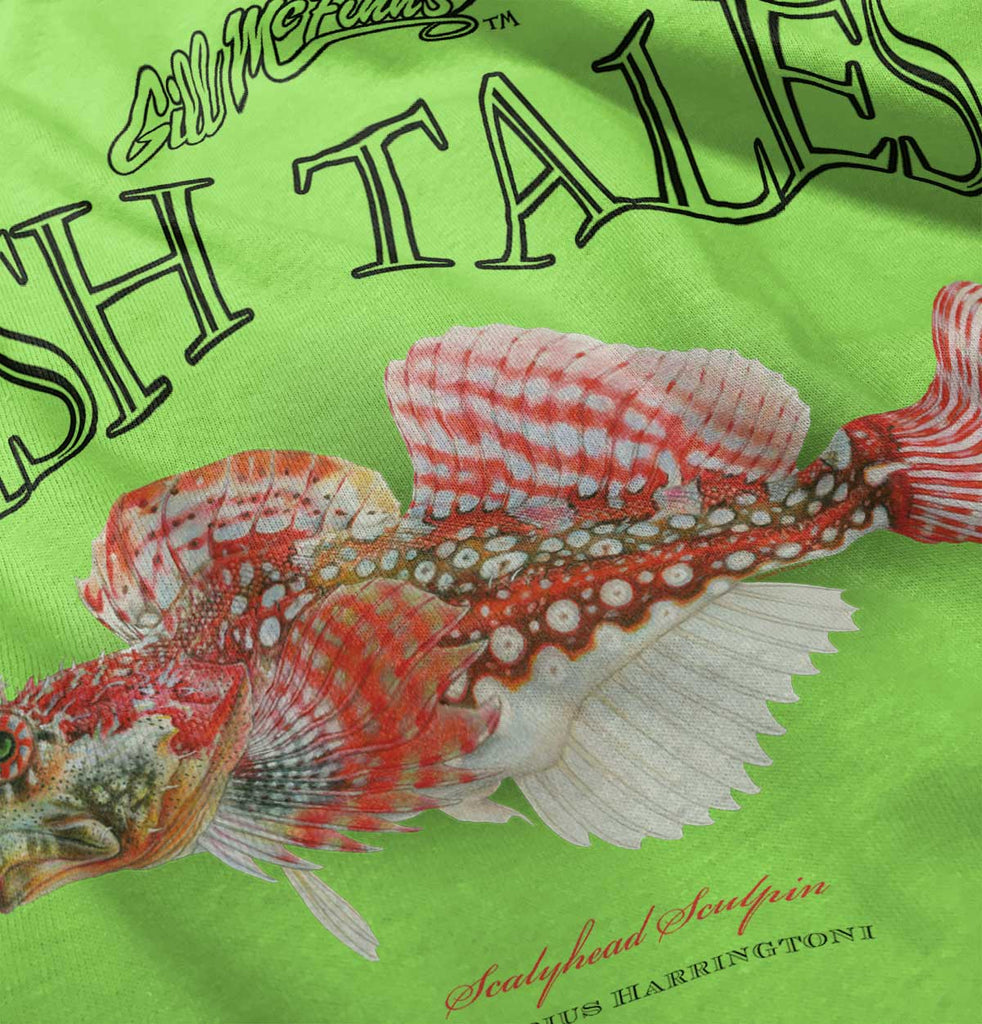 Scalyhead Sculpin Infant Toddler T Shirt-Direct To Garment Print-Brisco Baby