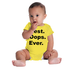 Best Oops Ever Romper Bodysuit-Direct To Garment Print-Brisco Baby
