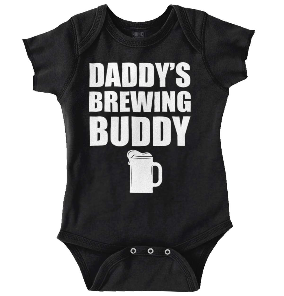Brewing Buddy Romper Bodysuit-Direct To Garment Print-Brisco Baby