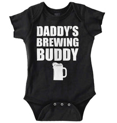 Brewing Buddy Romper Bodysuit-Direct To Garment Print-Brisco Baby