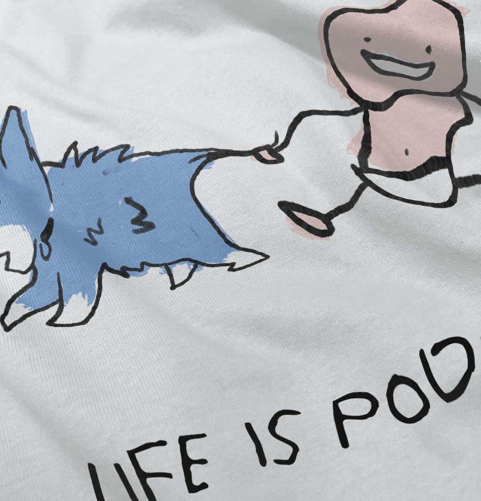 Dog Tail Romper Bodysuit-Direct To Garment Print-Brisco Baby