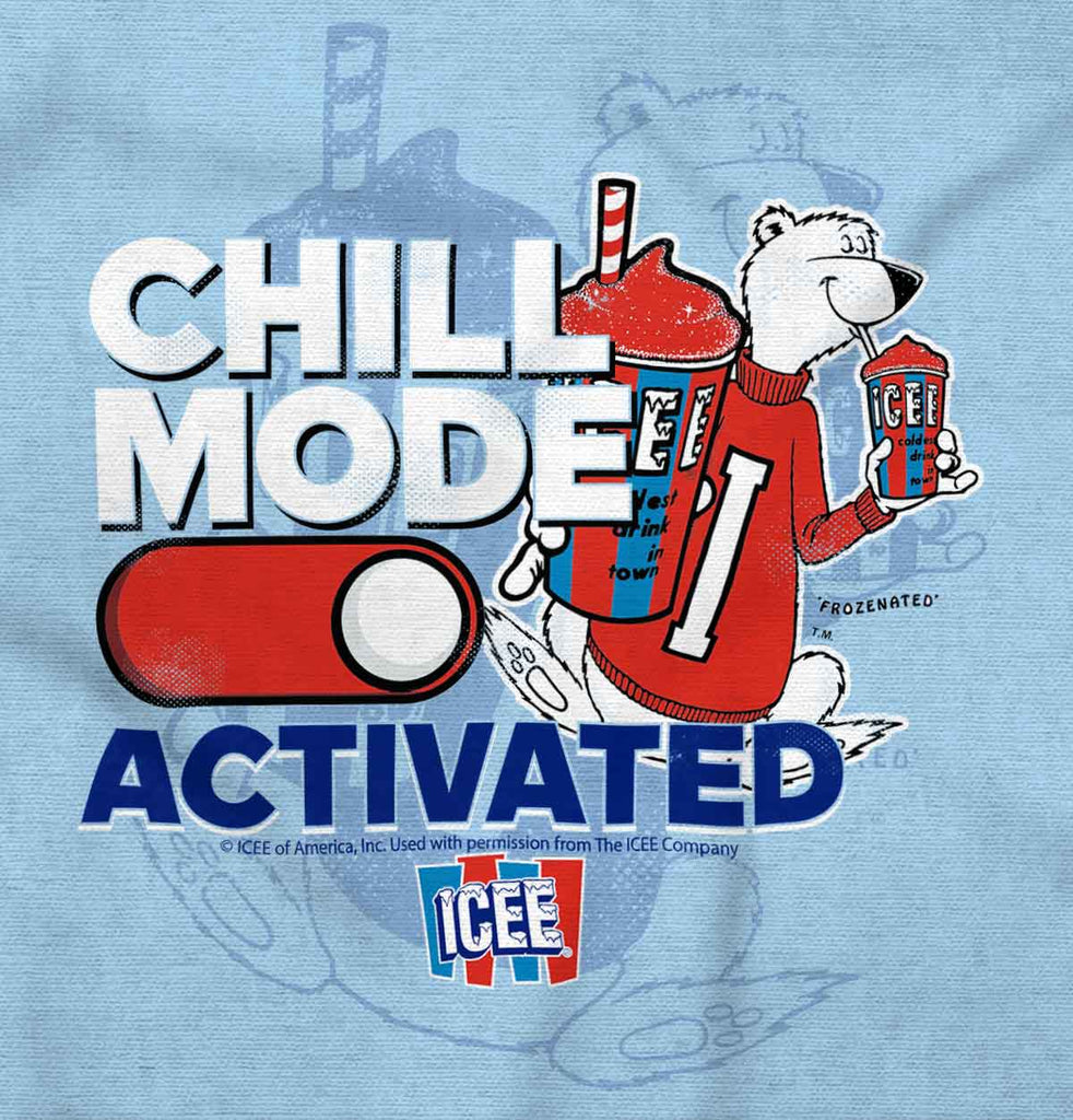 Chill Mode Activated Infant Toddler T Shirt-Direct To Garment Print-Brisco Baby