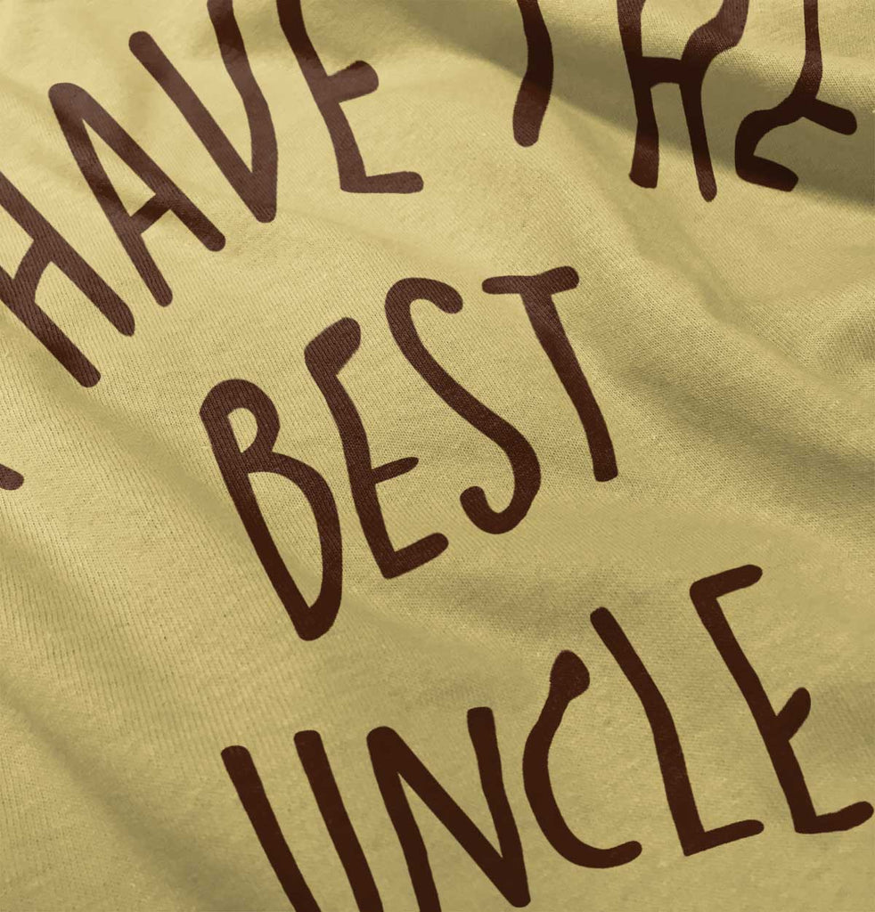 Best Uncle Infant Toddler T Shirt-Direct To Garment Print-Brisco Baby