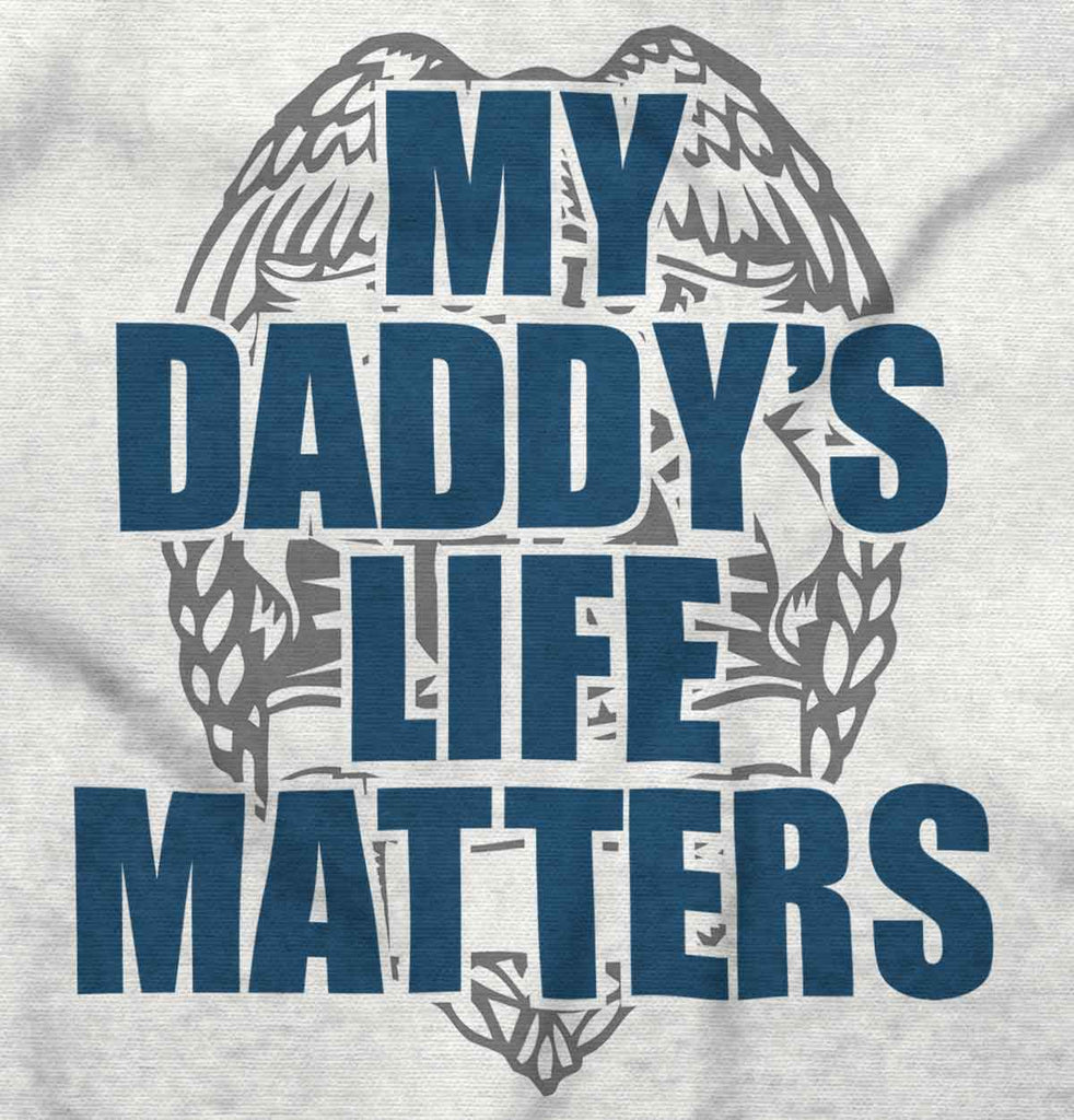 My Daddy's Life Romper Bodysuit-Direct To Garment Print-Brisco Baby