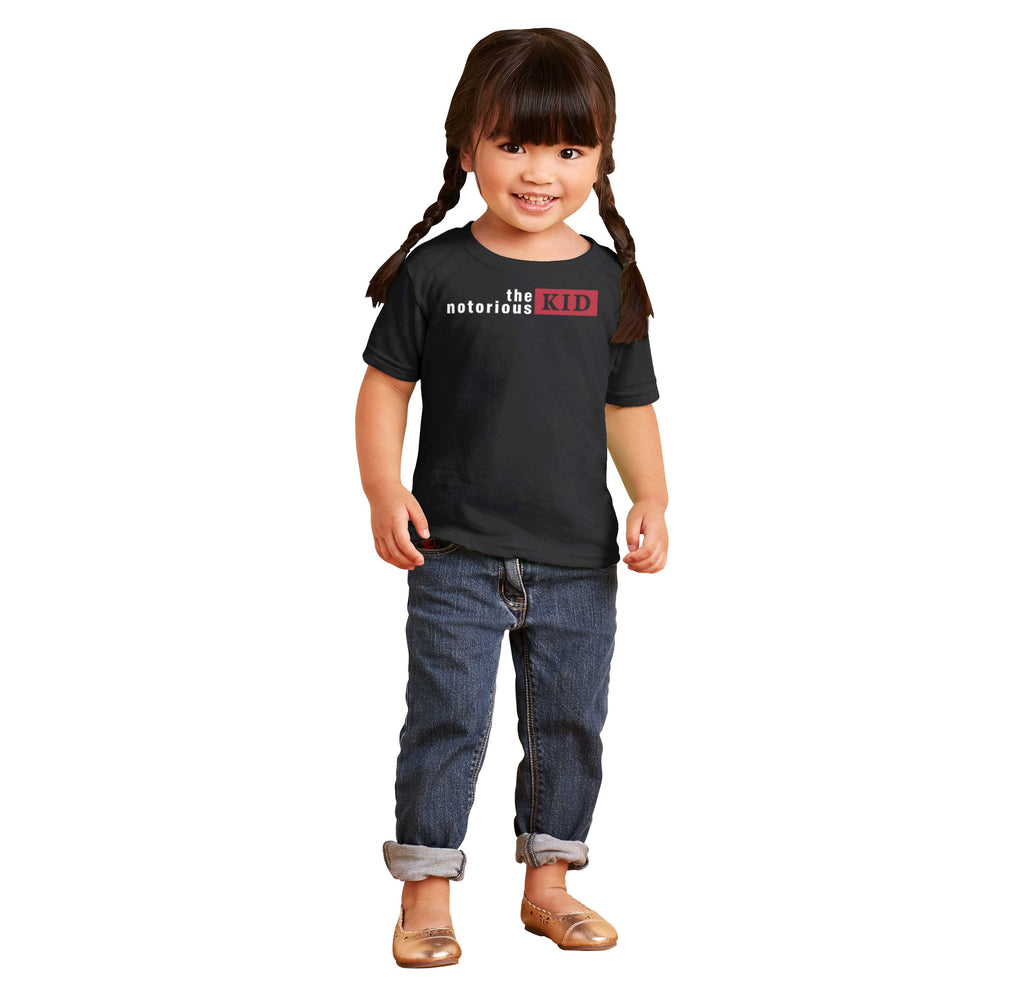 Notorious KID Infant Toddler T Shirt-Direct To Garment Print-Brisco Baby