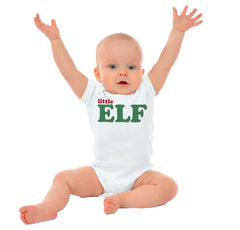 Little Elf Romper Bodysuit-Direct To Garment Print-Brisco Baby