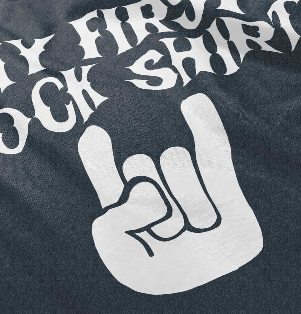 Rock Shirt Football Romper Bodysuit-Direct To Garment Print-Brisco Baby