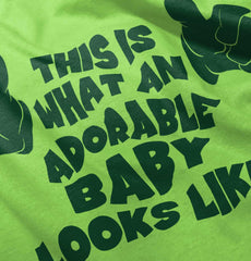 Adorable Looks Like Romper Bodysuit-Direct To Garment Print-Brisco Baby