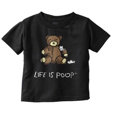 Ripped Teddy Bear Infant Toddler T Shirt-Direct To Garment Print-Brisco Baby