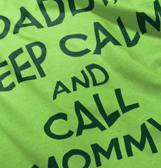 Call Mommy Romper Bodysuit-Direct To Garment Print-Brisco Baby