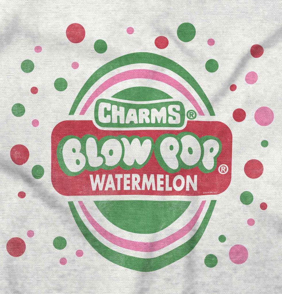 Watermelon Blow Pop Romper Bodysuit-Direct To Garment Print-Brisco Baby