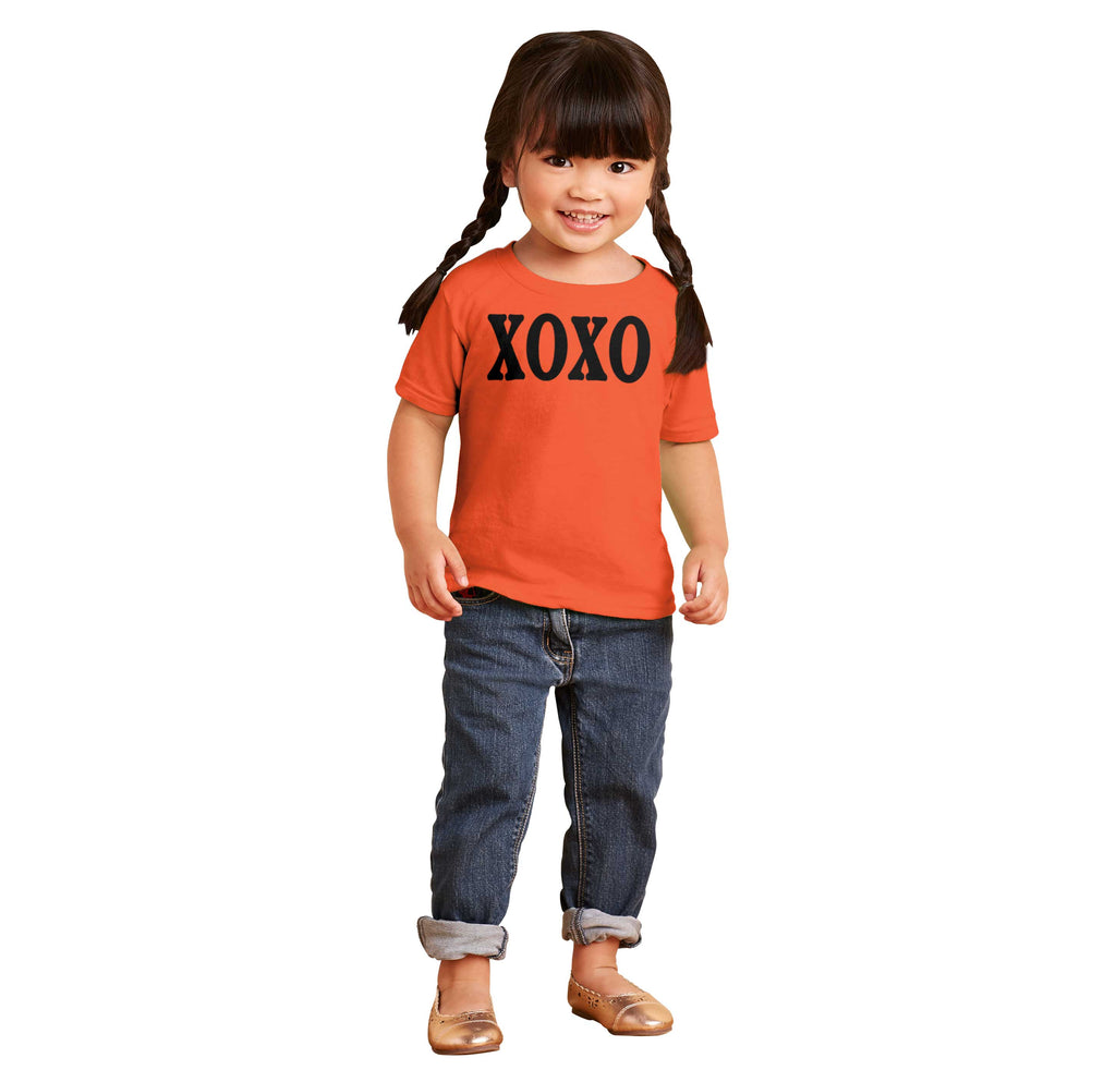 XOXO Infant Toddler T Shirt-Direct To Garment Print-Brisco Baby