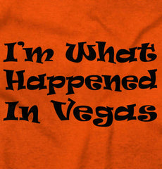 Happened In Vegas Infant Toddler T Shirt-Direct To Garment Print-Brisco Baby