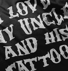 Uncle's Tattoos Romper Bodysuit-Direct To Garment Print-Brisco Baby