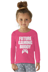 Future Gaming Buddy Solid Baby Pajama Top-Direct To Garment Print-Brisco Baby