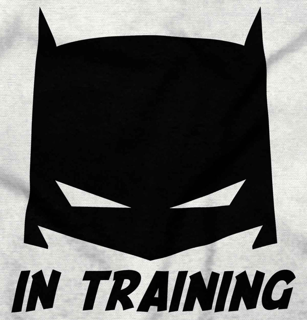 Batbaby In Training Infant Baby Bib-Direct To Garment Print-Brisco Baby