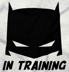 Batbaby In Training Infant Baby Bib-Direct To Garment Print-Brisco Baby