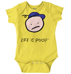 Boy Logo Romper Bodysuit-Direct To Garment Print-Brisco Baby