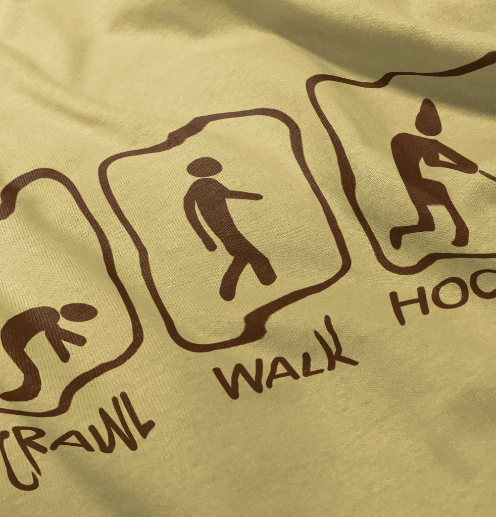 Crawl Walk Hockey Infant Toddler T Shirt-Direct To Garment Print-Brisco Baby