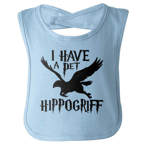 Pet Hippogriff Infant Baby Bib-Direct To Garment Print-Brisco Baby