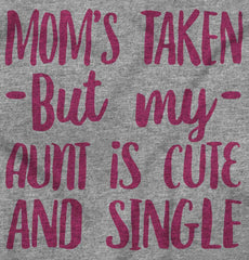 Aunt is Single Toddler Football Jersey Tee-Direct To Garment Print-Brisco Baby