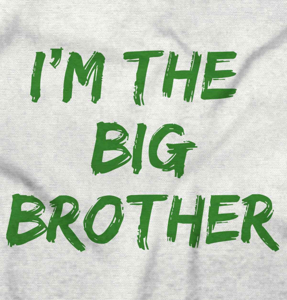 I'm The Big Brother Romper Bodysuit-Direct To Garment Print-Brisco Baby