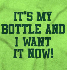 I Want It Now Infant Toddler T Shirt-Direct To Garment Print-Brisco Baby