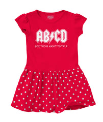 AB CD Baby Polka Dot Skirt Dress-Direct To Garment Print-Brisco Baby