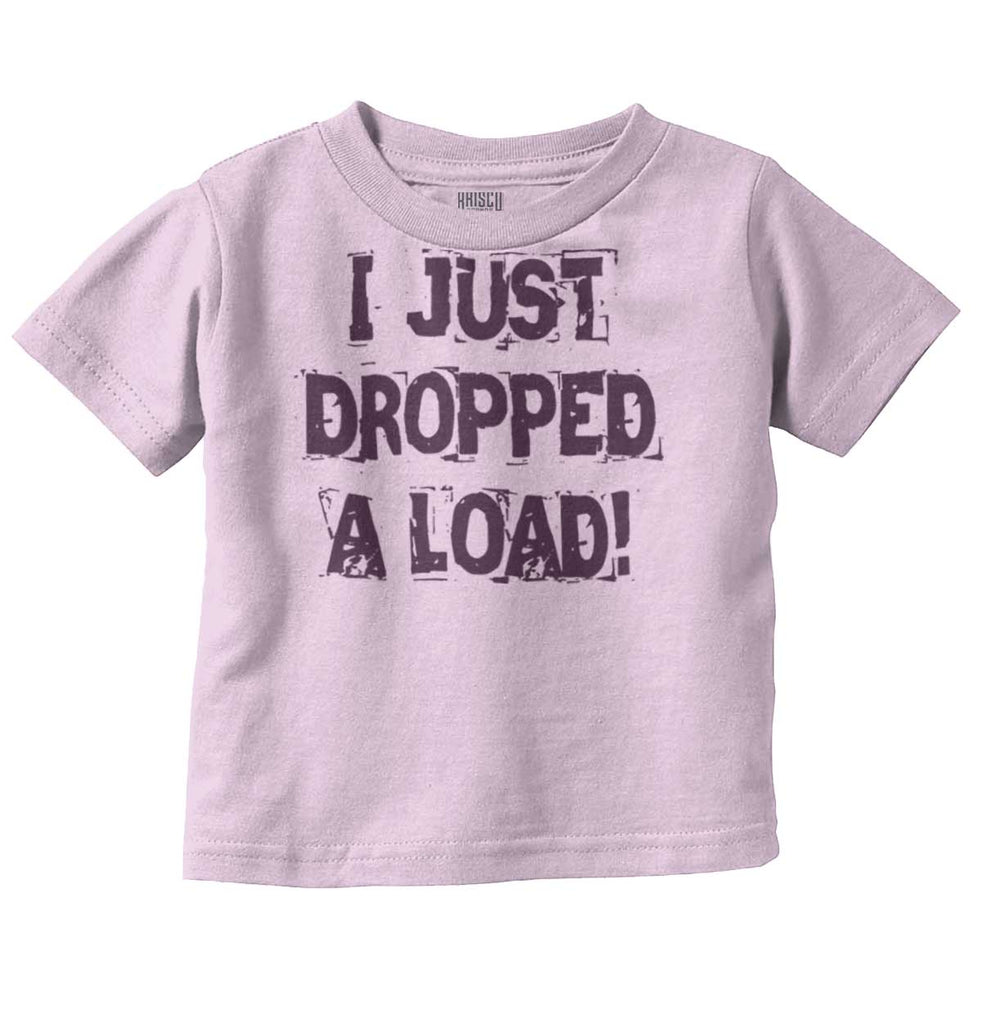 Dropped Load Infant Toddler T Shirt-Direct To Garment Print-Brisco Baby