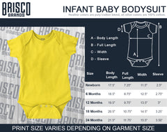Little Sisters Rule Romper Bodysuit-Direct To Garment Print-Brisco Baby