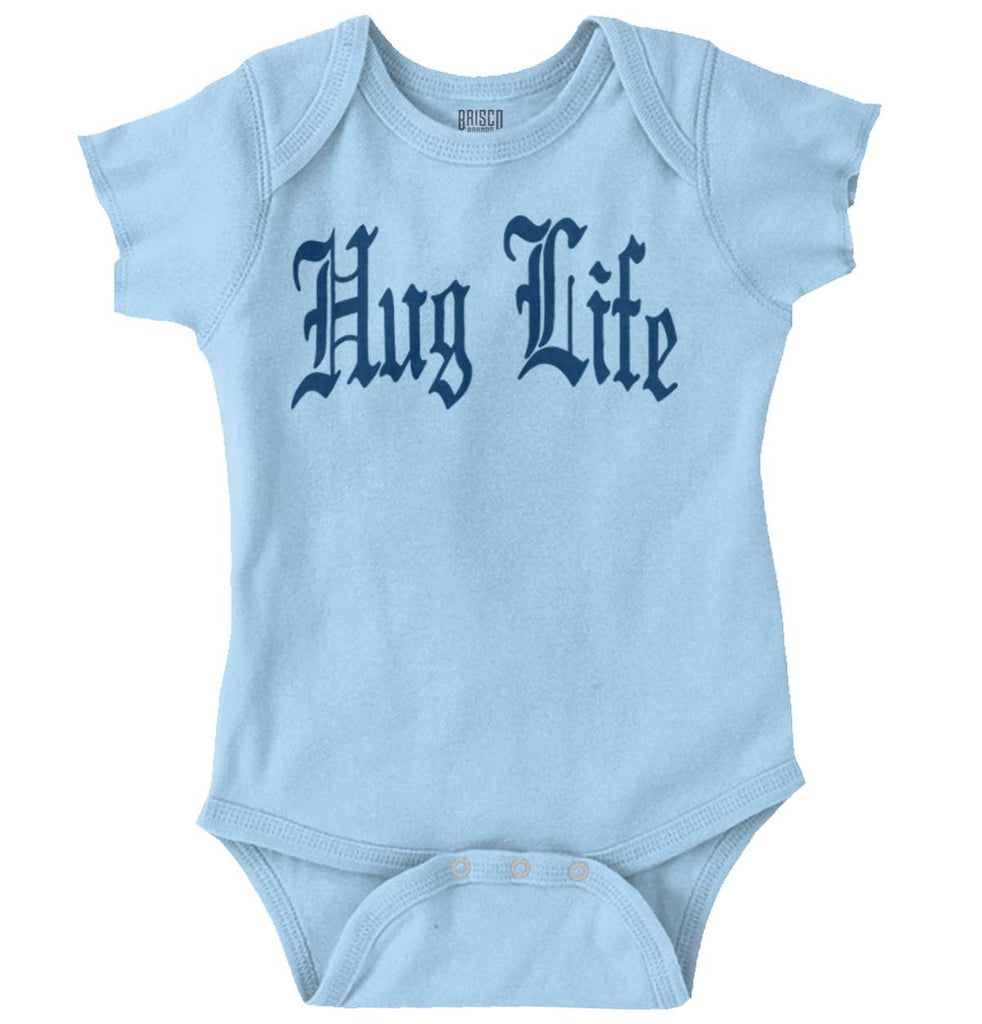 Hug Life Romper Bodysuit-Direct To Garment Print-Brisco Baby