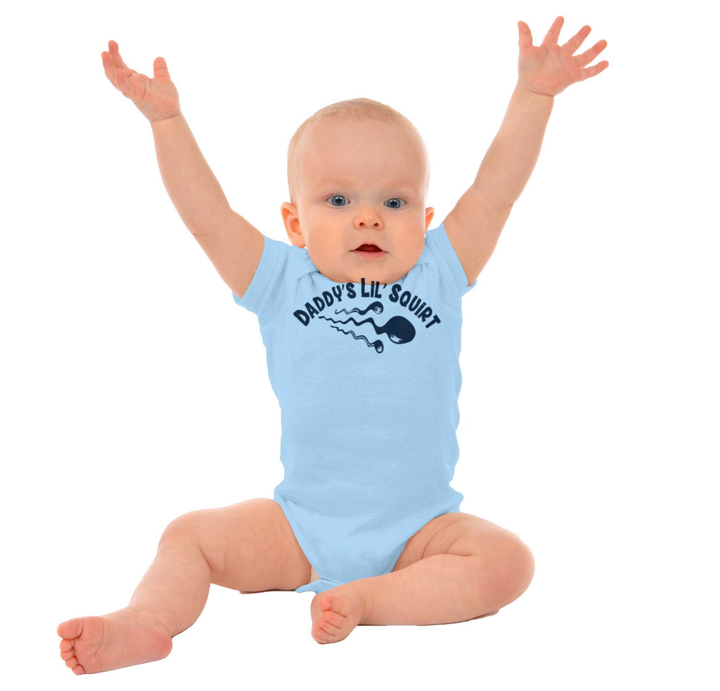 Lil Squirt Romper Bodysuit-Direct To Garment Print-Brisco Baby