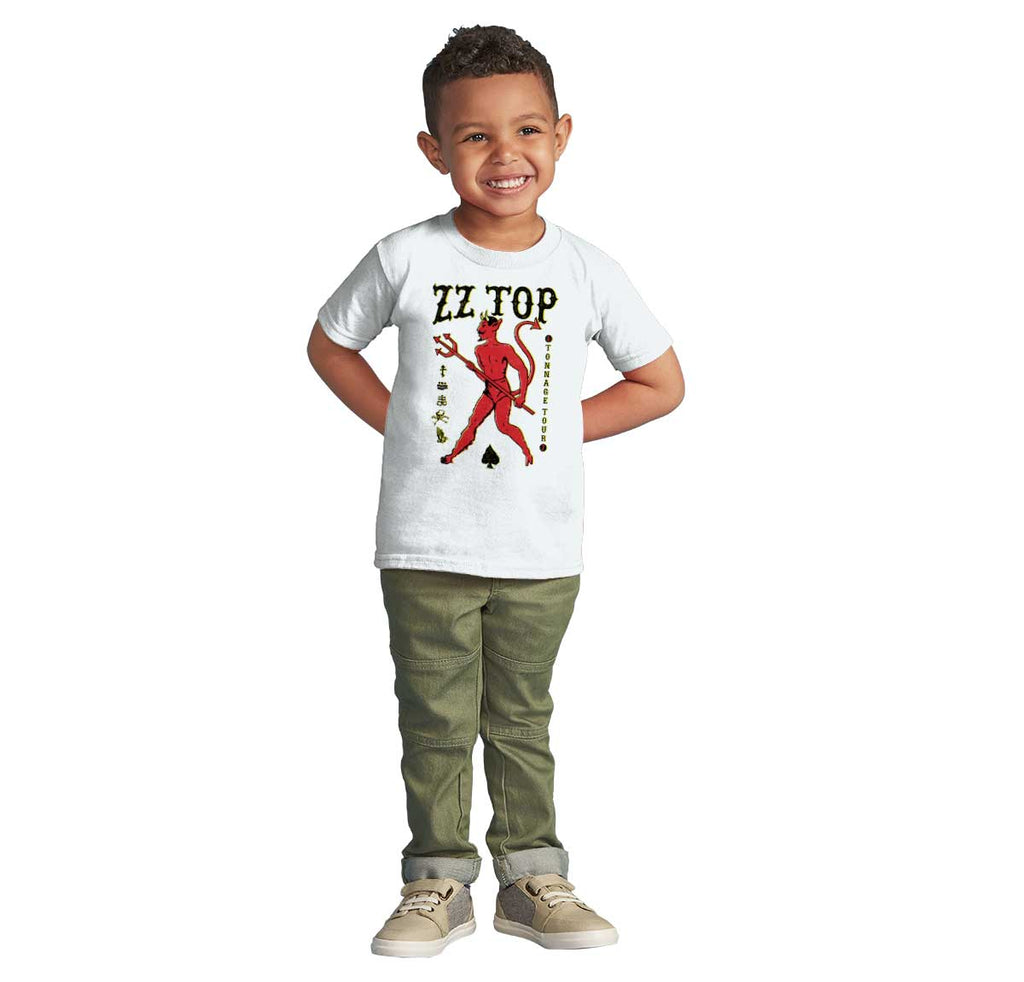 Demon ZZ Infant Toddler T Shirt-Direct To Garment Print-Brisco Baby