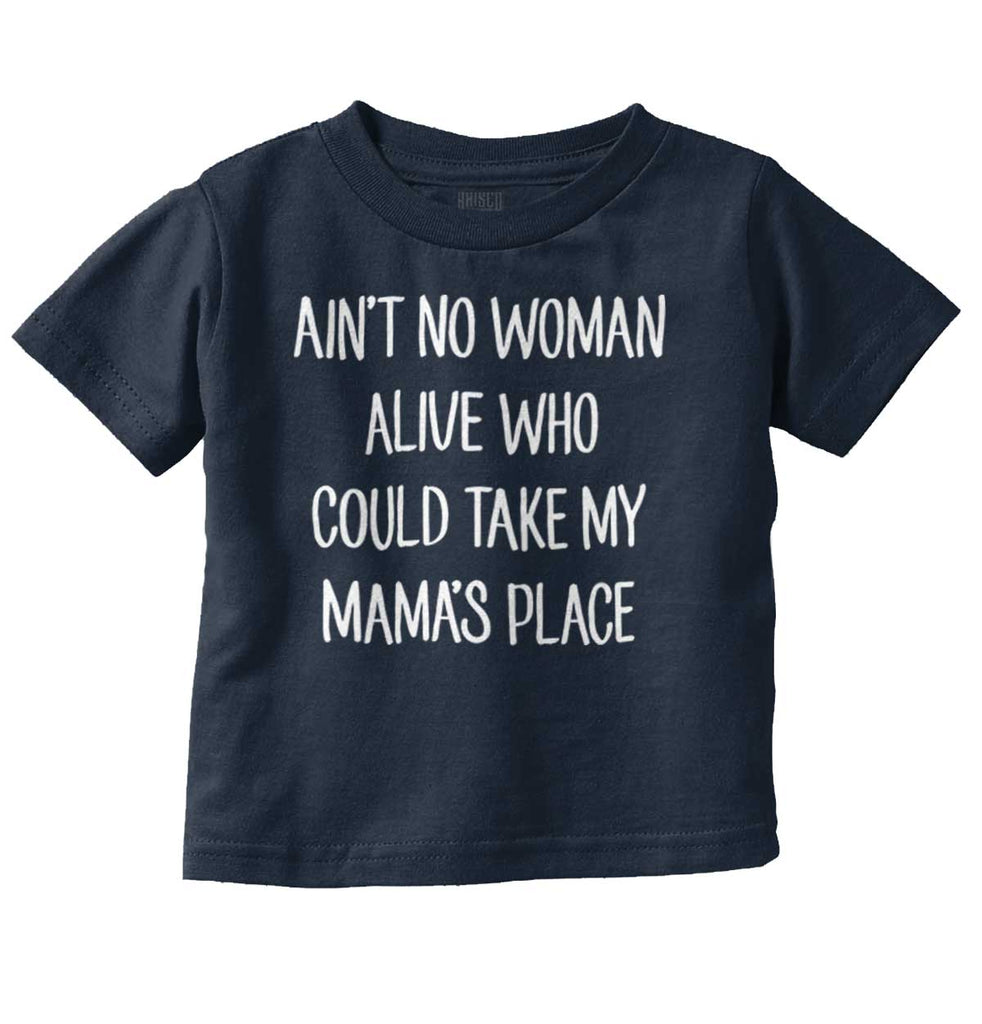 Ain't No Woman Infant Toddler T Shirt-Direct To Garment Print-Brisco Baby
