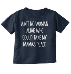 Ain't No Woman Infant Toddler T Shirt-Direct To Garment Print-Brisco Baby