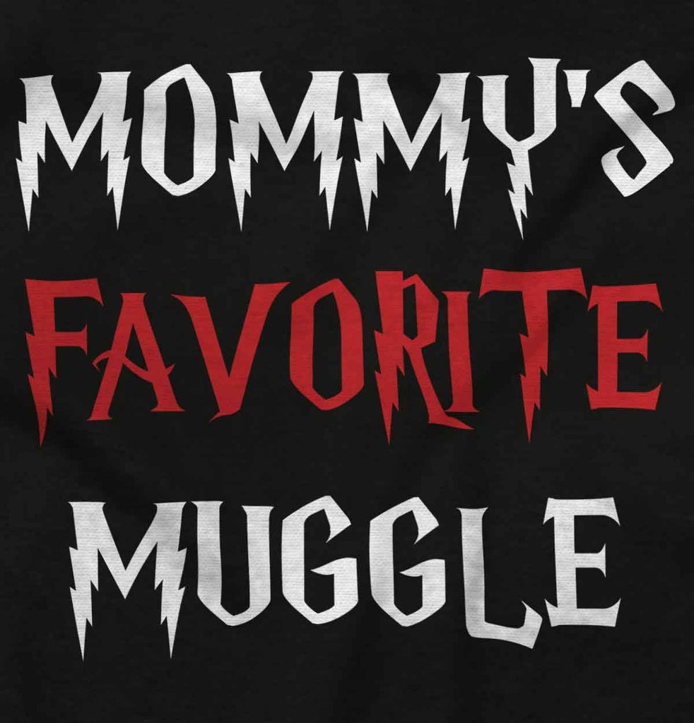 Mommy's Favorite Muggle Infant Baby Bib-Direct To Garment Print-Brisco Baby