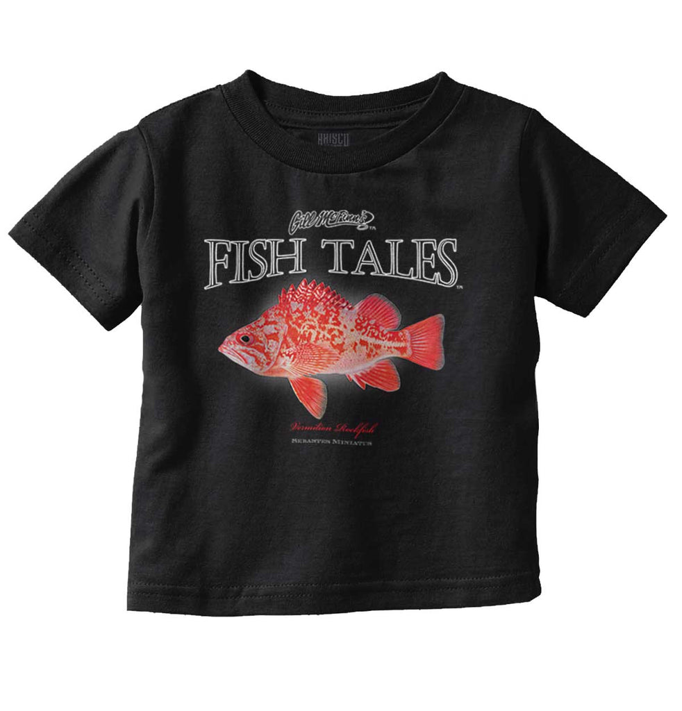 Vermilion Rockfish Infant Toddler T Shirt-Direct To Garment Print-Brisco Baby