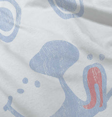 Distressed Puppie Toddler Ruffled Trim T-Shirt-Direct To Garment Print-Brisco Baby