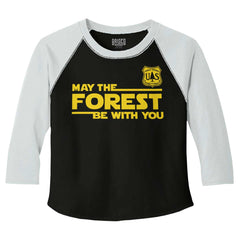 May The Forest Toddler Baseball-Direct To Garment Print-Brisco Baby