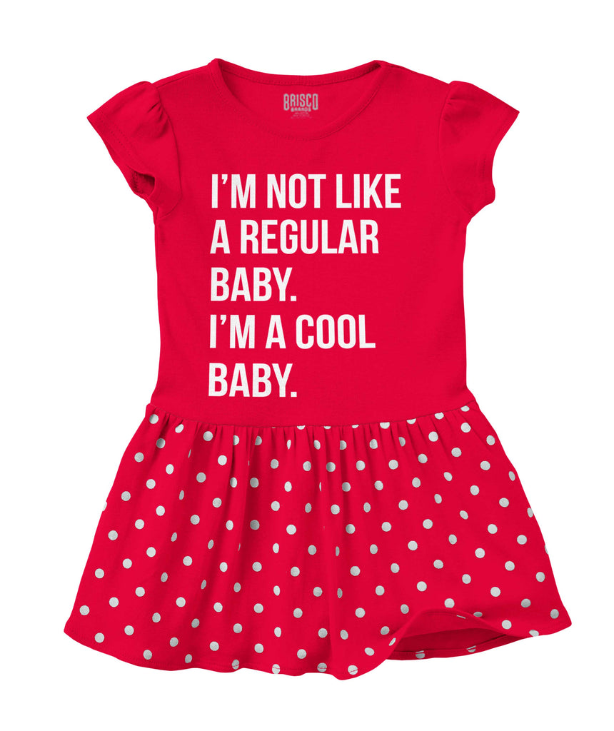 Cool Baby Baby Polka Dot Skirt Dress-Direct To Garment Print-Brisco Baby